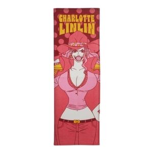 One Piece Charlotte Linlin Graphic Long Towel Pink